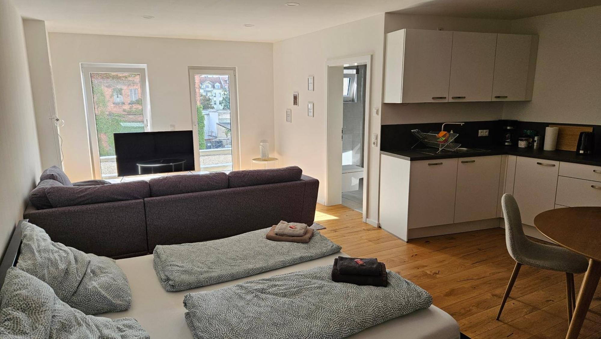 Apartment Ku28 Two Bamberg - Ruhig In Zentraler Lage Mit Parkplatz Buitenkant foto